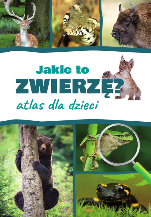 okładka Jakie to zwierzę? Atlas dla dzieci książka | Twardowska Kamila, Jacek Twardowski