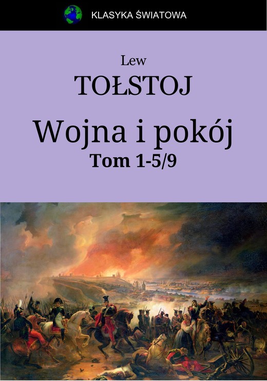 okładka Wojna i pokój. Tomy 1-5 ebook | epub, mobi | Lew Tołstoj