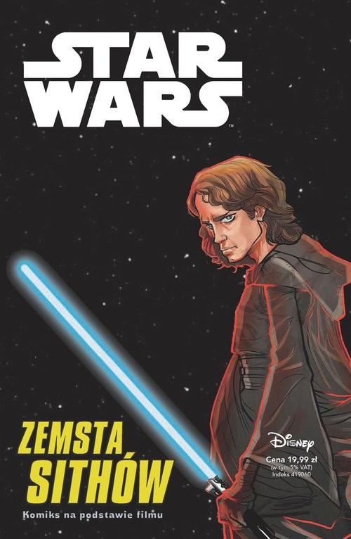 okładka Star Wars Zemsta Sithów książka