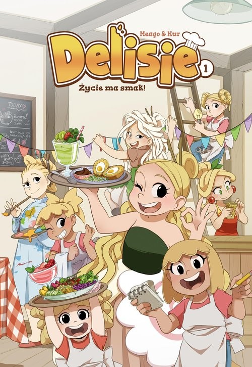 okładka Delisie - Życie ma smak! Tom 1 książka
