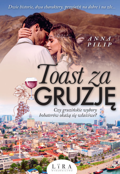 okładka Toast za Gruzję książka | Anna Pilip