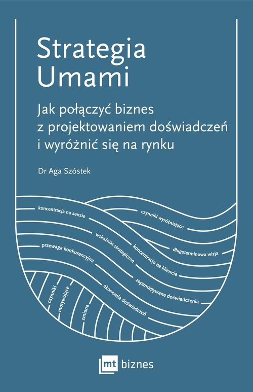 okładka Strategia Umami Jak połączyć biznes z projektowaniem doświadczeń i wyróżnić się na rynku książka | Aga Szóstek