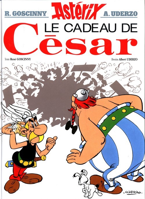 okładka Asterix 21 Asterix Le cadeau de Cesar książka | René Goscinny