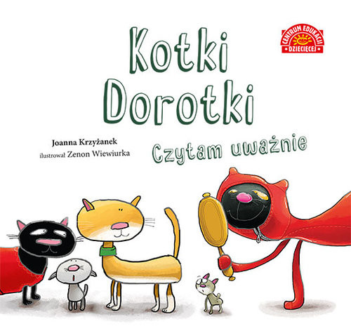 okładka Kotki Dorotki. Czytam uważnie książka | Joanna Krzyżanek