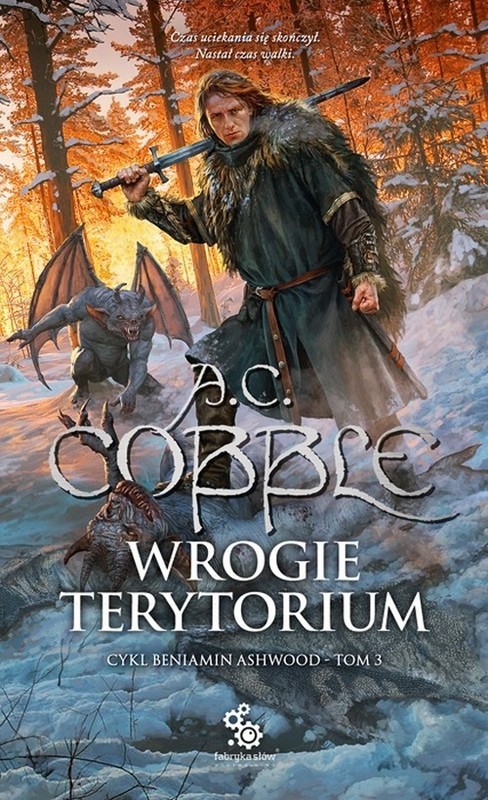 okładka Wrogie terytorium Beniamin Ashwood Tom 3 książka | A.C. Cobble