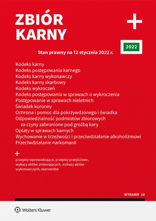 okładka Zbiór karny PLUS (pdf) ebook | pdf | Opracowania Zbiorowe