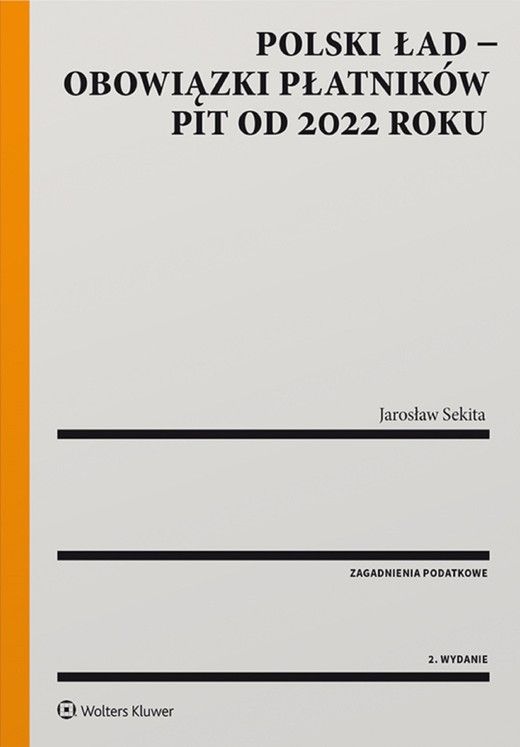 okładka Polski ład – obowiązki płatników PIT od 2022 roku (pdf) ebook | pdf | Jarosław Sekita