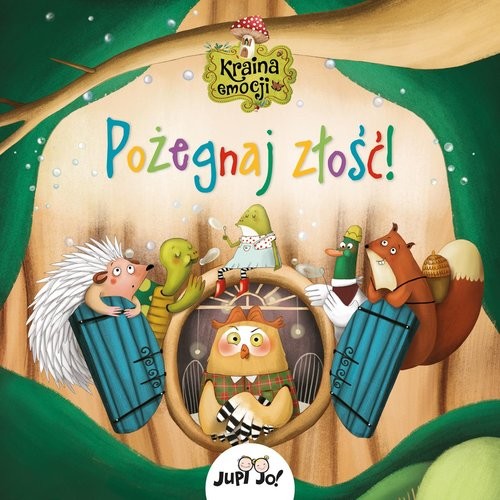 okładka Kraina emocji Pożegnaj złość! książka | Ana Serna, Ínigo Henar