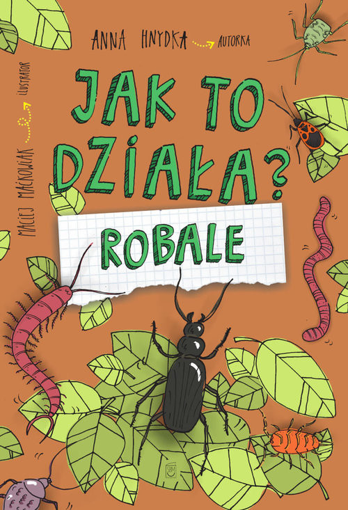 okładka Jak to działa? Robale książka | Anna Hnydka