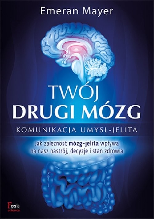 okładka Twój drugi mózg książka | Mayer DrEmeran