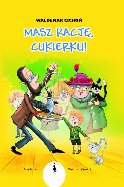 okładka Masz rację Cukierku książka | Waldemar Cichoń