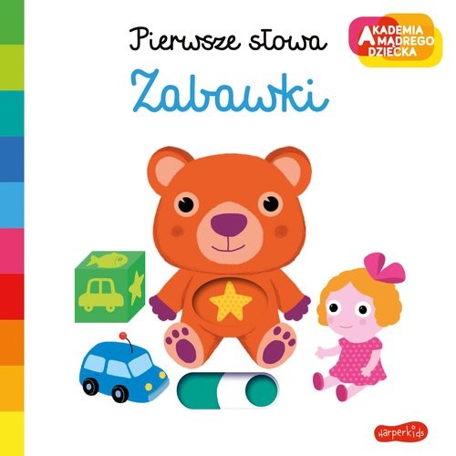 okładka Zabawki Akademia mądrego dziecka Pierwsze słowa książka | Nathalie Choux