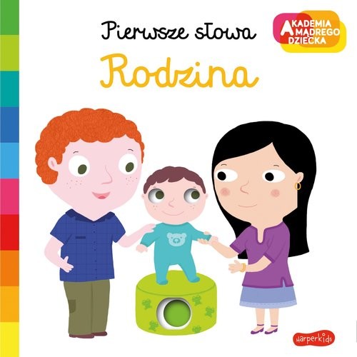 okładka Rodzina Akademia mądrego dziecka Pierwsze słowa książka | Nathalie Choux