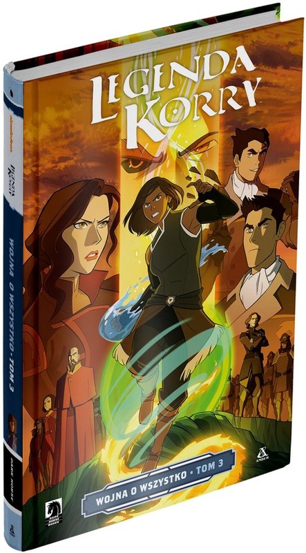 okładka Legenda Korry Wojna o wszystko 3 książka | DiMartino Michael, Koh Irene