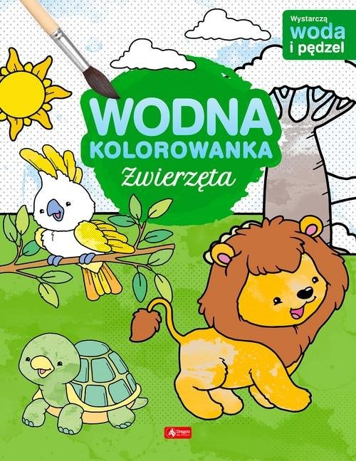 okładka Zwierzęta Wodna kolorowanka książka