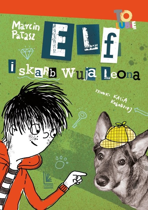 okładka Elf i skarb wuja Leona książka | Marcin Pałasz