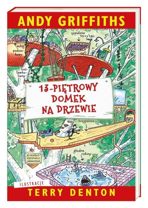 okładka 13-piętrowy domek na drzewie książka | Andy Griffiths