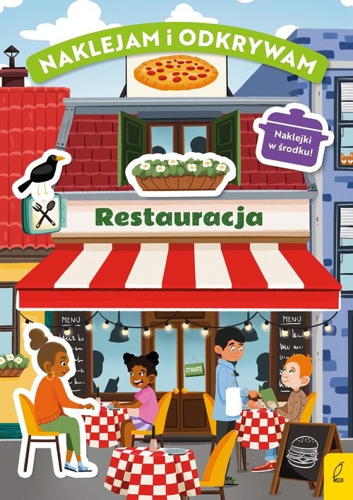 okładka Naklejam i odkrywam Restauracja książka