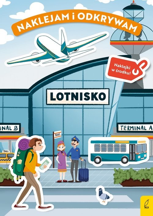 okładka Naklejam i odkrywam Lotnisko książka
