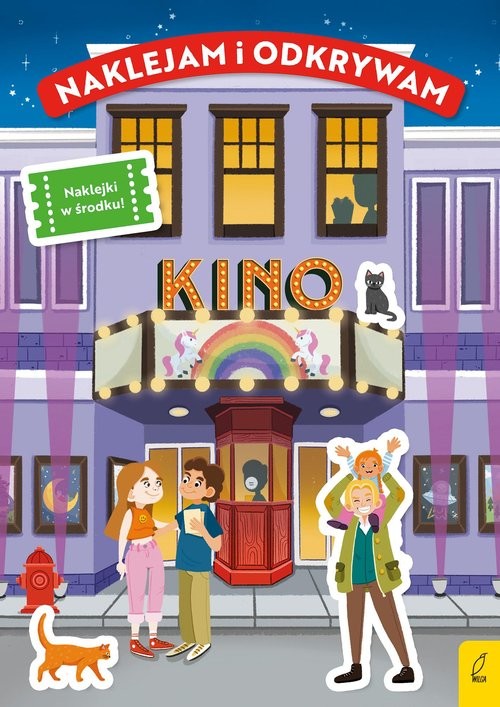 okładka Naklejam i odkrywam Kino książka