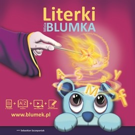 okładka Literki Misia Blumka audiobook | MP3 | Sebastian Szczepaniak
