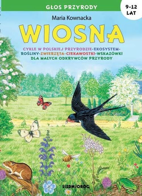 okładka Wiosna Głos przyrody 9-12 lat książka | Maria Kownacka