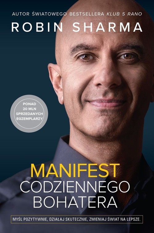 okładka Manifest codziennego bohatera książka | Robin Sharma