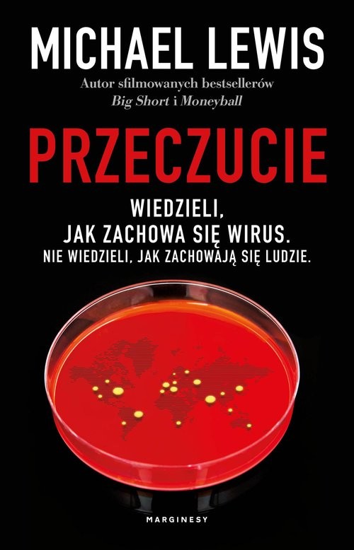 okładka Przeczucie Opowieść o czasach pandemii książka | Michael Lewis