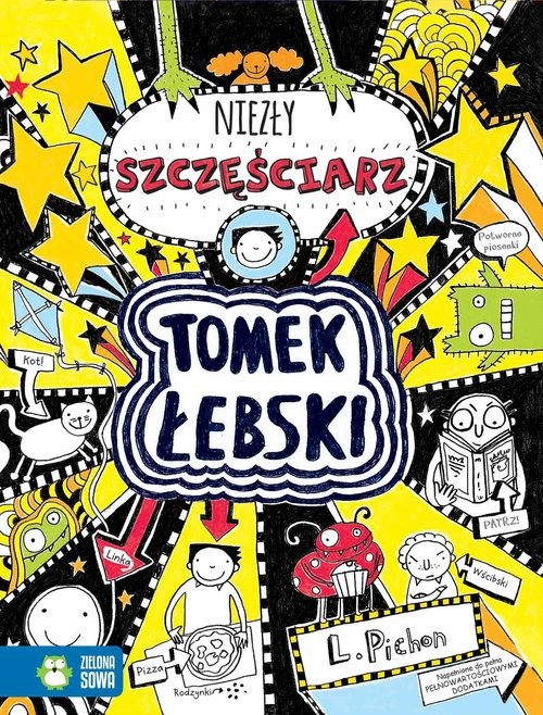 okładka Tomek Łebski Tom 7 Niezły szczęściarz książka | Pichon Liz