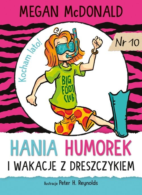 okładka Hania Humorek i wakacje z dreszczykiem książka | Megan McDonald