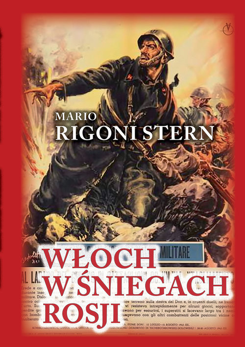 okładka Włoch w śniegach Rosji książka | Rigoni SternMario