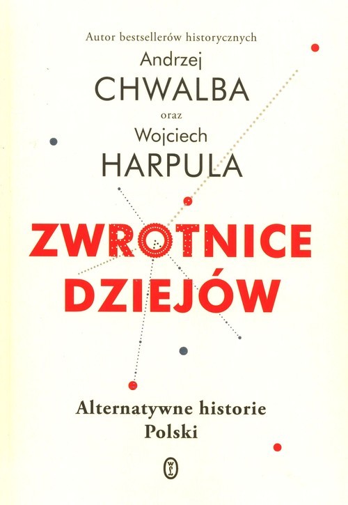 okładka Zwrotnice dziejów Alternatywne historie Polski książka | Andrzej Chwalba, Wojciech Harpula