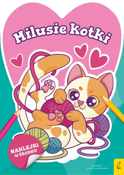 okładka Słodkie zwierzaki Milusie kotki książka