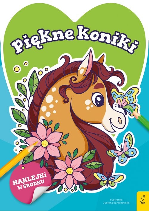 okładka Słodkie zwierzaki Piękne koniki książka