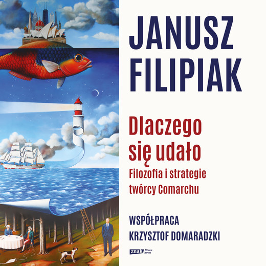 okładka Dlaczego się udało. Filozofia i strategie twórcy Comarchu audiobook | MP3 | Janusz Filipiak, Krzysztof Domaradzki