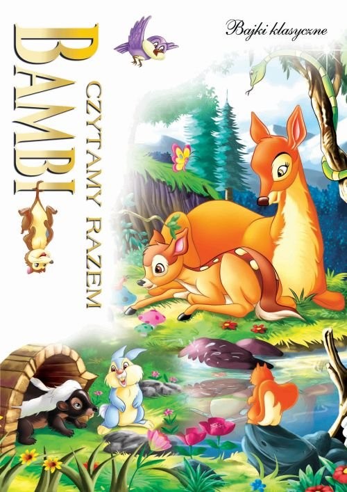 okładka Czytamy razem Bambi książka