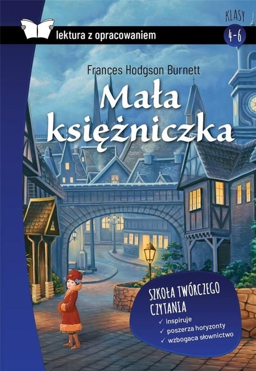 okładka Mała księżniczka z opracowaniem książka | Frances Hodgson Burnett