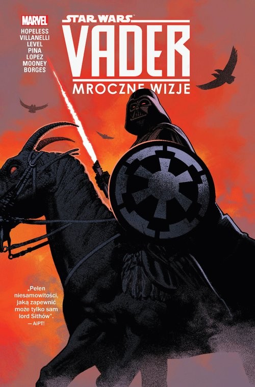 okładka Star Wars: Vader Mroczne wizje książka