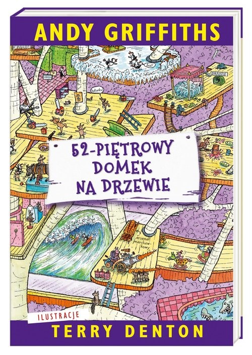 okładka 52-piętrowy domek na drzewie książka | Terry Denton, Andy Griffiths
