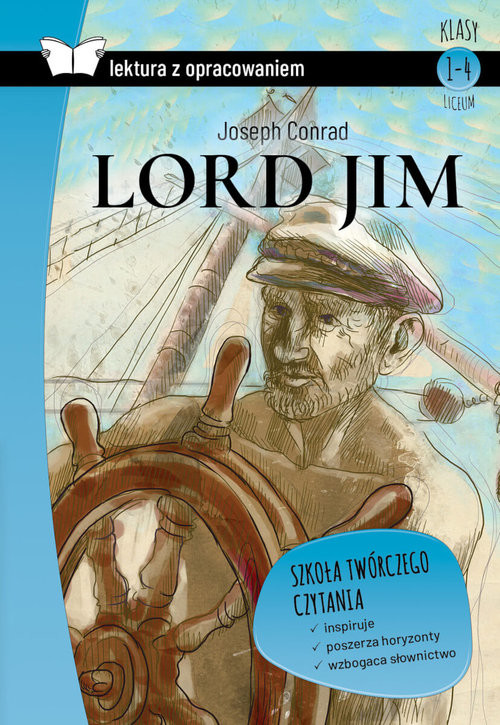 okładka Lord Jim z opracowaniem książka | Joseph Conrad