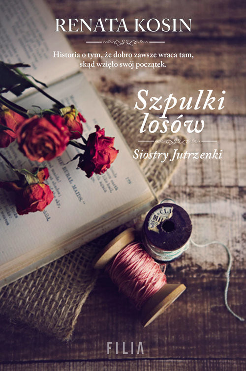 okładka Szpulki losów Wielkie Litery książka | Renata Kosin