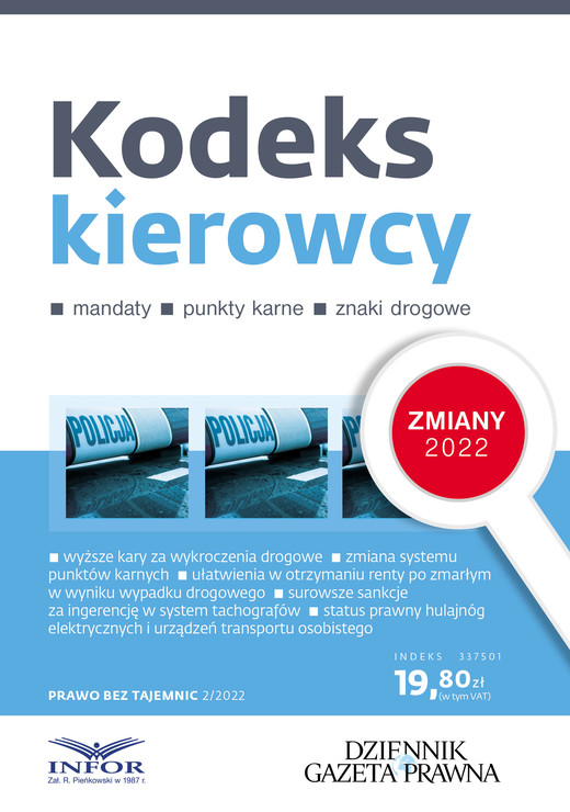 okładka Kodeks Kierowcy .Zmiany 2022 ebook | pdf | Eliza Jamborska