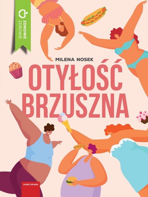 okładka Otyłość brzuszna książka | Milena Nosek