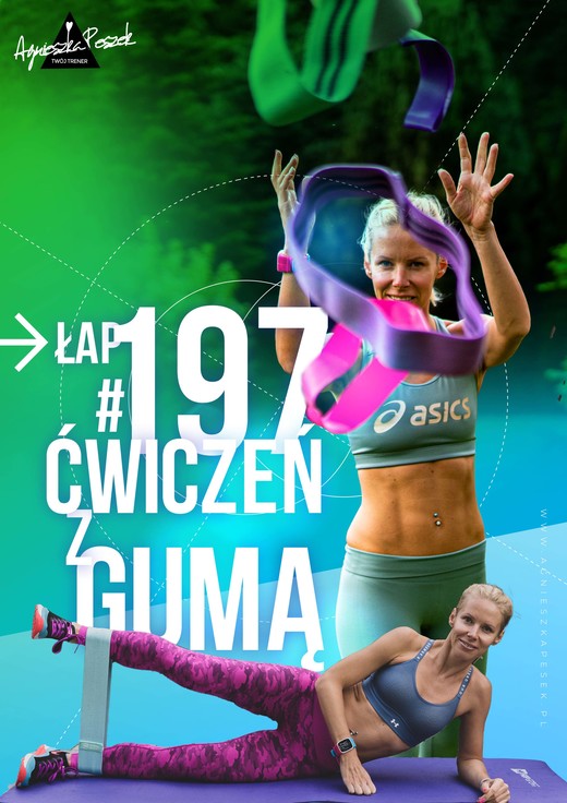 okładka 197 ćwiczeń z gumą ebook | epub, pdf | Agnieszka Peszek