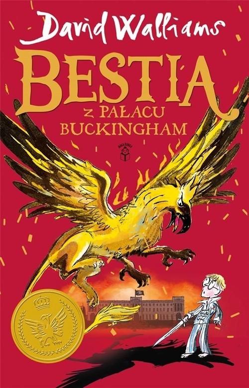okładka Bestia z pałacu Buckingham książka | David Walliams