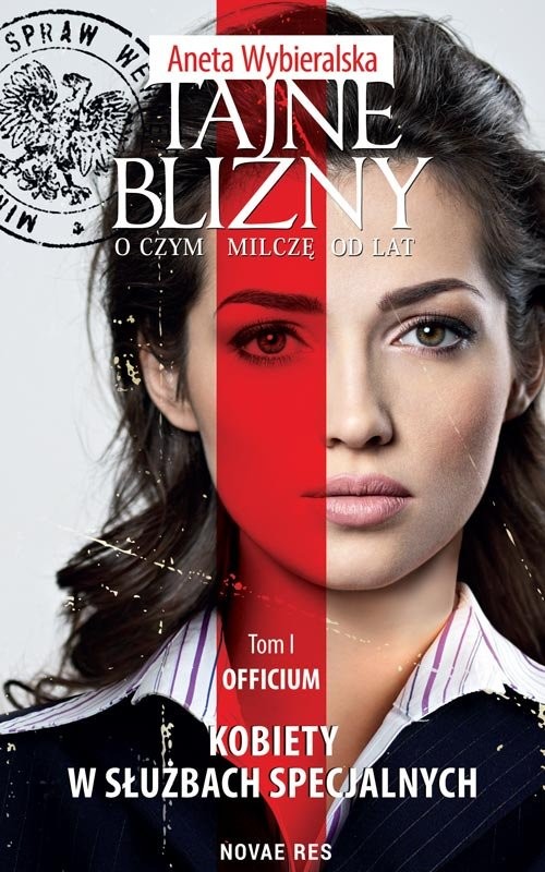 okładka Tajne blizny O czym milczę od lat Tom 1 Officium książka | Aneta Wybieralska