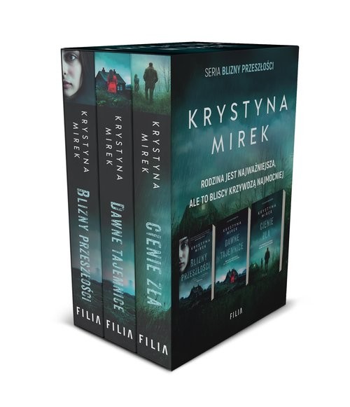 okładka Blizny przeszłości / Dawne tajemnice / Cienie zła Pakiet książka | Krystyna Mirek