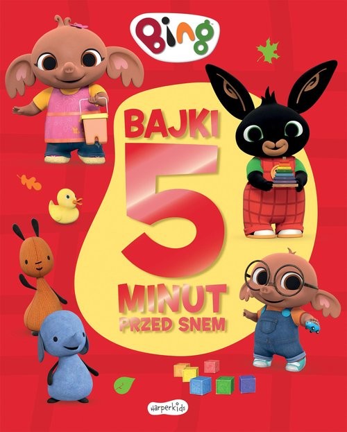 okładka Bing Bajki 5 minut przed snem 2 książka