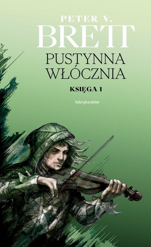 okładka Pustynna włócznia Księga 1 Cykl demoniczny książka | Peter V. Brett