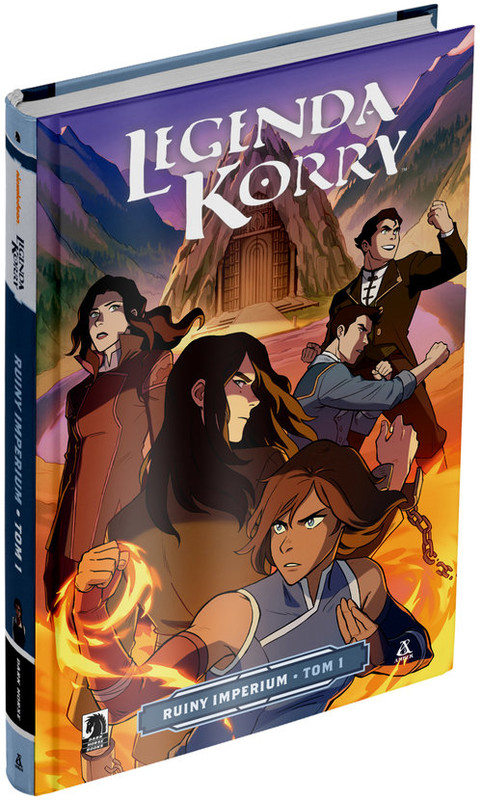 okładka Legenda Korry Ruiny imperium 1 książka | DiMartino Michael, Wong Michelle